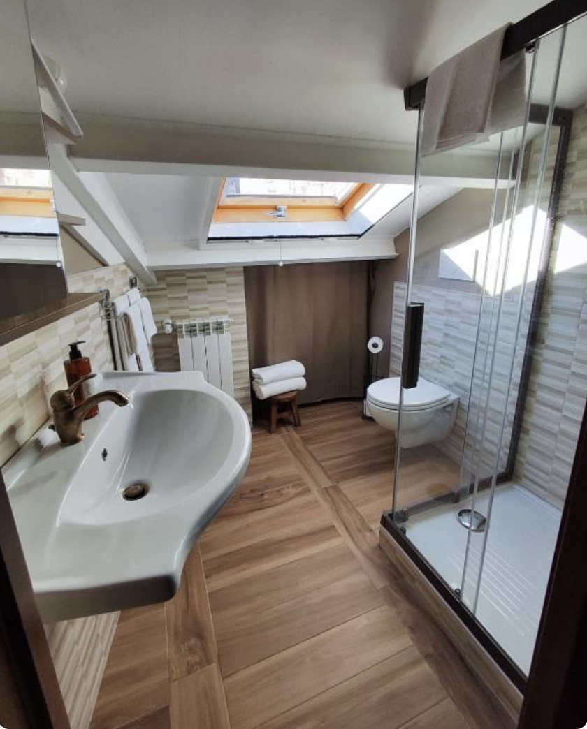 Mansarda · Bagno